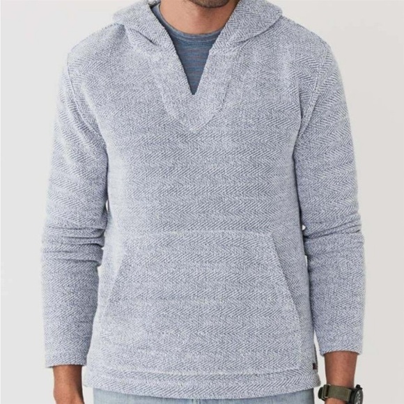 Faherty Tops - FAHERTY WOMENS WHITEWATER PULLOVER HOODIE SIZE MEDIUM